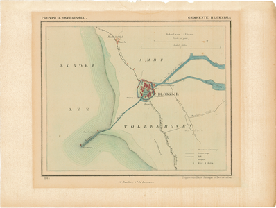 123 Provincie Overijssel. Gemeente Blokzijl, 1865