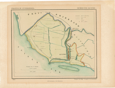 130 Provincie Overijssel. Gemeente Kuinre, 1865