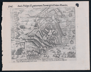 156A Sous Philippe II, gouvernant Parme & le Prince Maurice, 1622