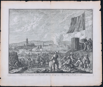 240 Mislukte belegering van Steenwijk, door den Graaf van Rennenberg, 1580 en 1581, z.d.