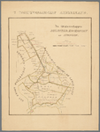  Blad 6 van zes ingekleurde en beschreven kaarten van zes districten van het hoogheemraadschap Amstelland, 1874