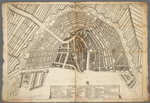  Plattegront van de oude en nieue royinge der steede Amsterdam, 1662-1683