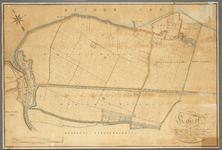  Kaart van dijkpligtige landerijen gelegen in de gemeente Muiden en behorende tot het hoogheemraadschap van den Zeedijk ...
