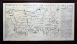  Generaale land-kaarte van den Loopicjerwaard, gemeenten anno 1771 door D. Hattinga, 1771