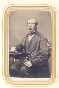  Portret van G.G.van Andel 1822-1907., 1869