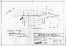  Reconstructie van de kade langs de Ronde Hoep Oost in de gemeente Ouder-Amstel: detail profiel 107 , 1989