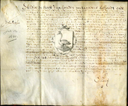  Tekst over de verkrijging van het wapen door 's-Graveland, 1641