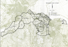  Kaart van waterschap Drecht en Vecht op topografische ondergrond, 1980