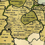  Uitsnede van waterschappen in het gebied van de Bijlmer, 1936