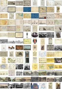 P-0006 Collage met voorbeelden van archiefstukken, 2011