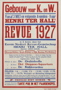 300436 Henri ter Hall's revue 1927,