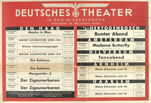 300825 Deutsches Theater in den Niederlanden (programma week 3, februari 1943),