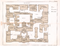 2403 Zuidwal: Gemeente Ziekenhuis - plattegrond van de begane grond, 1970