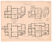 2455 Wassenaar: Villa De Wittenburg - plattegronden en kapplan. blad 2., 1899