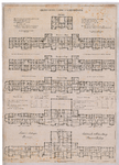 2524 Gevers Deynootweg: Grand Hotel Garni - plattegronden van alle etages met prijslijst., 1890-1910
