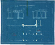 2526 Scheveningen: Paviljoen der Melkinrichting De Landbouw - aanzichten en plattegrond, 1904