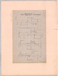 2572 Zeekant 35: Hotel Zeerust - plattegronden., 1881