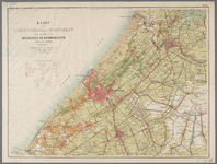 z.gr. 0633 Plattegrond van Den Haag en omgeving, van Hoek van Holland tot Katwijk aan Zee langs de kustlijn, van ...