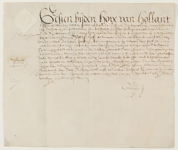 1868/158 1868/158Het Hof van Holland roept de dijkgraaf en hoogheemraden van Delfland als eisers en de bestuurders van ...