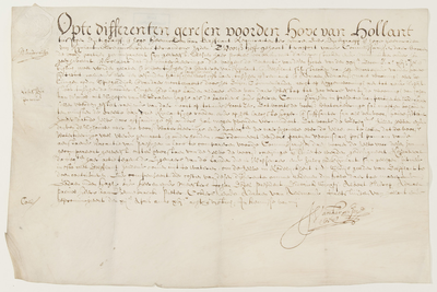 1868/183 1868/183Het Hof van Holland verklaart dat de in haar sententie van 22 december 1657 genoemde landscheiding ...