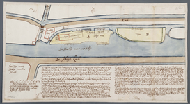 oad 2539/5 Meting van de scheepswerf van Maerten Lenaertssen op boezemland in Den Haag bij het Zieken