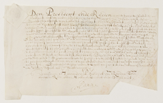 4102/3 4102/3De Hoge Raad geeft opdracht aan dijkgraaf en hoogheemraden om het verzoekschrift van Pieter de Salengere, ...