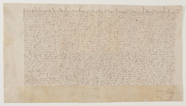 589 589Het Hof van Holland stelt de eisers Claes Adriaensz., Wourick Florijsz. en Jan Huijgez. in het gelijk in hun ...