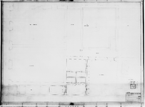 I-A3-196 Plattegrond begane grond nr. 2, fase 2b. Blad 282 : nieuwbouw Phoenixstraat