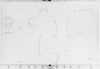 I-A3-234 Werktekening natuurstenen kozijnen ondermeer in koetshuis, merk aa, bb, c, q, r en t. Blad 149 : nieuwbouw ...