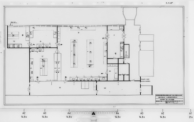 I-F-8a Aansluiting water en afvoer : centraal laboratorium aan de Broekmolenweg, Rijswijk