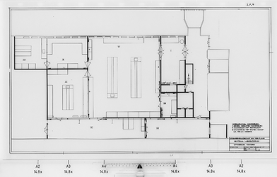 I-F-9 Wanden : centraal laboratorium aan de Broekmolenweg, Rijswijk