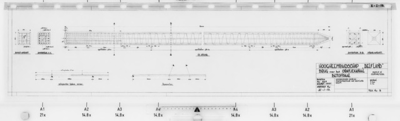 II-I-13 Tekening gewapend betonpaal. Aanzichten en doorsneden. Tekeningnr. 3. Bestek 325 : brug over het Oranjekanaal ...