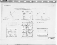 III-I-16b Plan tot verbouwing van de sluiswachterswoning tot een woning. Aanzichten en plattegronden : ...