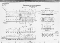 IV-A1-8 plantekening voor een gemaal met uitwateringssluis (voorontwerp zie 6 en 10) : motorgemaal Mr. druk C.P. Zaayer ...