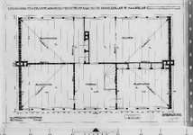 IV-A1-34 ambtenaarswoning plan verdieping (tekening Arch. Meijburg) : motorgemaal Mr. dr. C.P. Zaayer voorontwerpen, ...