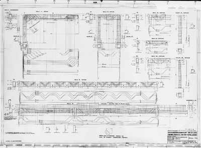 IV-D2-29 betonconstructie gemaal. bestek 262 blad 31 : gemaal J.M. van de Schalk voorontwerpen, bestektekeningen en ...