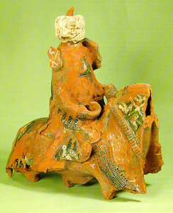 20 Dakruiter van hoogversierd aardewerk : datering ca.1300, 1992