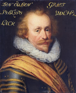 2297 Portret van Philips, graaf van Hohenlohe zu Langenburg, geschilderd door het atelier van Jan Antonisz. van ...