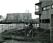 2182 De afrastering van de kroosmachine van het boezemgemaal Parksluizen te Rotterdam, 1978/maart/23