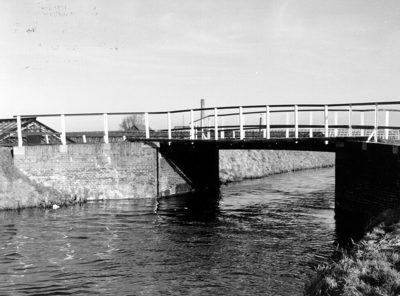 187 De brug nr. 3 over het Zwethkanaal bij Westerlee ('s-Gravenzande), gebouwd ca. 1890, gesloopt 1962., z.j.