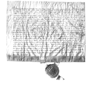 1680 Oorkonde van hertog Albrecht van Beieren, betreffende de benoeming en de bevoegdheden van het bestuur van 20 ...