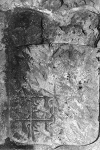 1398 Wapen van het hoogheemraadschap in de wapensteen in de Wateringsche sluis te Maasluis, 1653., 1974