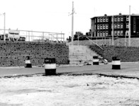 1201 De boulevard te Scheveningen ter hoogte van het beginpunt van tramlijn 11, tijdens de bouw van de ...