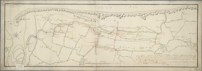 A-0029 Kaart van de boezemswateringen of trekvaarten in Delfland, Schieland en Rhijnland, 1808