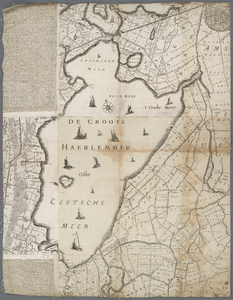 A-0046 [Kaart van het grote Haarlemmermeer of Leidse meer], 1687