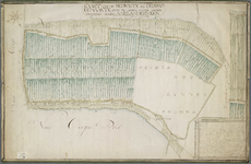 A-0121 Kaart van de bedykte en drooggemaakte zuyd en noord eyndse polder geleegen onder Aarlanderveen, 1790
