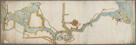 A-0331 [Kaart van het Spaarne zonder dieptepeilingen], 1605