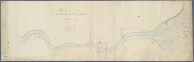 A-0344 Kaart van het Zuider Spaarne, 1823