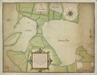 A-0371 [Kaart van de wateren genaemt de Spieringmeer ende den inlaech, aan den Sparendamschendijck omtr..., 1631