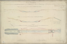 A-0477 Kaart en profilteekening van het buitenste gedeelte van het Katwijksche Kanaal aanwijzende het On..., 1841